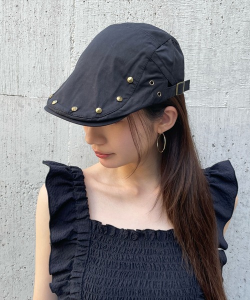 FOREVER 21(フォーエバー トゥエンティーワン)の「【2025SS】スタッズハンチング(ハンチング/ベレー帽・レディース・ブラック/カーキ・FREE)」の19枚目の写真