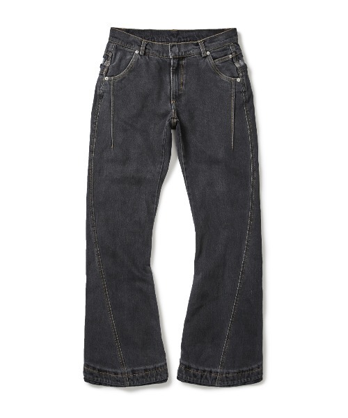 Black EP.7 04 Trousers by XLIM on Sale