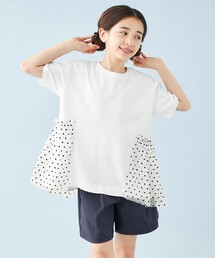 UNFILO（アンフィーロ）の「【110-150cm】アソート コンビTシャツ（Tシャツ/カットソー）」