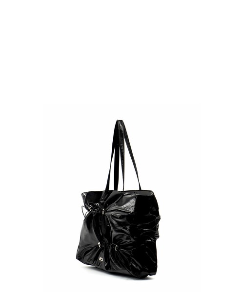 YIE YIE(イエイエ)の「MIMI SHOPPER BAG(トートバッグ・レディース・ブラック・ONE SIZE)」の4枚目の写真