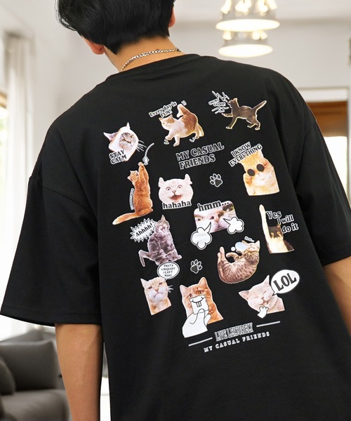 黒猫フルグラフィックTシャツ pc_detail_0.jpg