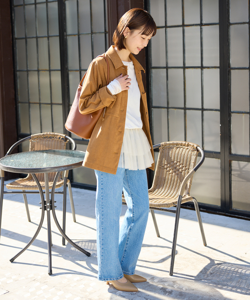 SLOBE IENA(スローブイエナ)の「《追加2》SLOBE バケツバッグ(ショルダーバッグ・レディース・ブラック/キャメル・FREE)」の19枚目の写真
