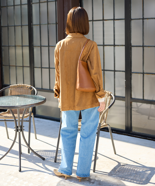 SLOBE IENA(スローブイエナ)の「《追加2》SLOBE バケツバッグ(ショルダーバッグ・レディース・ブラック/キャメル・FREE)」の18枚目の写真