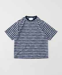 Whimsy / ウィムジー Slub Knit Border Tee