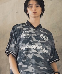 グランジ風ケミカル加工×ゲームプリント / ヴィンテージ半袖Tシャツ ユニセックス / 韓国ストリート×古着風