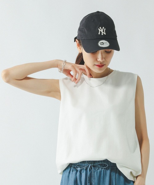 GLOBAL WORK(グローバルワーク)の「Fffit エフィット/マイニチタキノウノースリーブTシャツ/一部店舗限定/321488(Tシャツ/カットソー・レディース・カーキ/グリーン系その他6/ホワイト/スミクロ・X-SMALL/LARGE/MEDIUM/SMALL)」の1枚目の写真