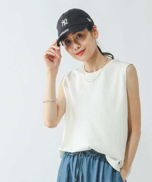GLOBAL WORK(グローバルワーク)の「Fffit エフィット/マイニチタキノウノースリーブTシャツ/一部店舗限定/321488(Tシャツ/カットソー・レディース・カーキ/グリーン系その他6/ホワイト/スミクロ・X-SMALL/LARGE/MEDIUM/SMALL)」の7枚目の写真