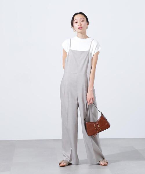 NATURAL BEAUTY BASIC(ナチュラルビューティーベーシック)の「◇総針ベーシックシリーズ モックネックニット(ニット/セーター・レディース・ブラック/オフホワイト/ダークグリーン/ダークブルー/ベージュ/ダークブラウン・FREE)」の21枚目の写真