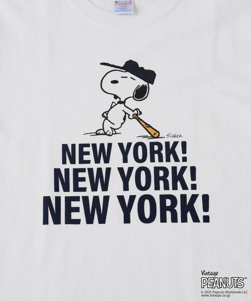 新品　Champion チャンピオン SNOOPY NEWYORK TSH　М 新品 Champion チャンピオン SNOOPY NEWYORK TSH М - メルカリ