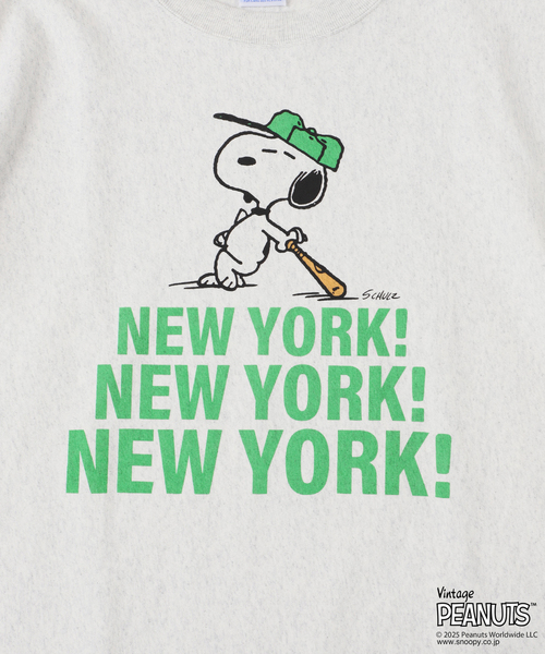 Champion / チャンピオン SNOOPY NEWYORK TSH（Tシャツ