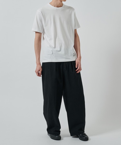 HANES（ヘインズ）の「【HANES/ヘインズ】2pieces Pack TEE by Shogo Sekine/パックTシャツ（Tシャツ/カットソー・メンズ・ホワイト/ブラック・L/XL/M/S）」の8枚目の写真