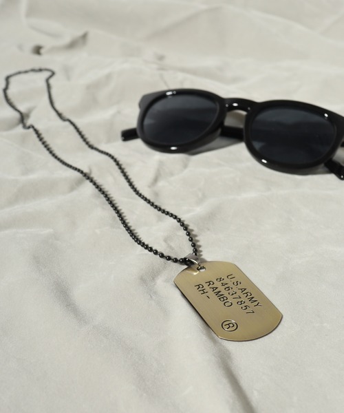 FUNALIVE（ファンアライブ）の「ドッグタグ&デザインネックレス（ネックレス・メンズ・B/C/D/A/E/F/H/J/G/I/K/L/M/N・FREE）」の3枚目の写真