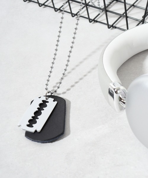 FUNALIVE（ファンアライブ）の「ドッグタグ&デザインネックレス（ネックレス・メンズ・B/C/D/A/E/F/H/J/G/I/K/L/M/N・FREE）」の7枚目の写真