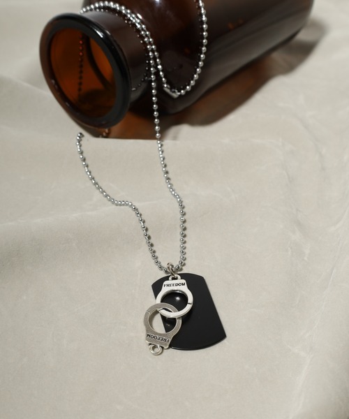 FUNALIVE（ファンアライブ）の「ドッグタグ&デザインネックレス（ネックレス・メンズ・B/C/D/A/E/F/H/J/G/I/K/L/M/N・FREE）」の13枚目の写真