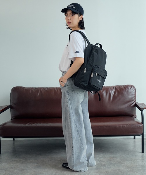 Calvin Klein Jeans(カルヴァンクラインジーンズ)の「【Calvin Klein JEANS/カルバンクライン ジーンズ】SPORT ESSENTIALS CAMPUS BP40 M / スポーツ エッセンシャル バックパック(バックパック/リュック・メンズ・ブラック・FREE)」の6枚目の写真
