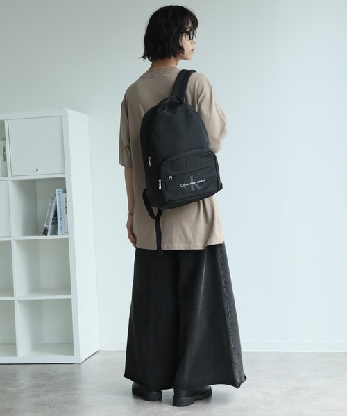 Calvin Klein Jeans(カルヴァンクラインジーンズ)の「【Calvin Klein JEANS/カルバンクライン ジーンズ】SPORT ESSENTIALS CAMPUS BP40 M / スポーツ エッセンシャル バックパック(バックパック/リュック・メンズ・ブラック・FREE)」の13枚目の写真
