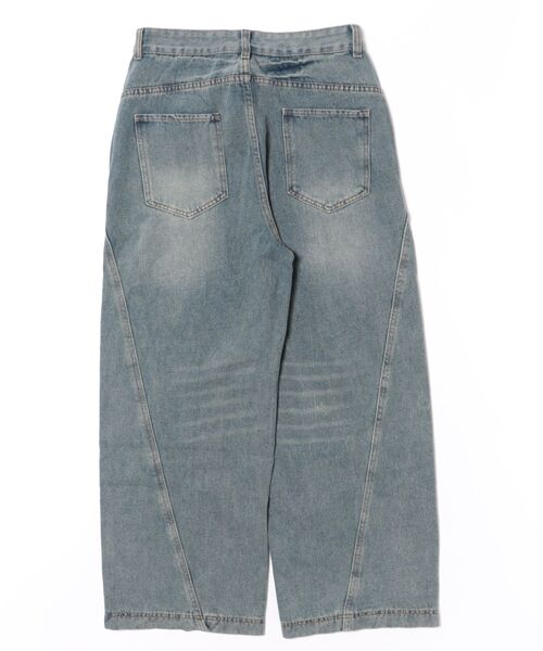 REBALANCE（リバランス）の「ワイドデニムパンツ（デニムパンツ・メンズ・A・LARGE/MEDIUM/X-LARGE）」の8枚目の写真