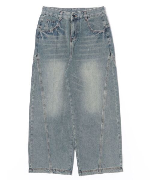 REBALANCE（リバランス）の「ワイドデニムパンツ（デニムパンツ・メンズ・A・LARGE/MEDIUM/X-LARGE）」の9枚目の写真