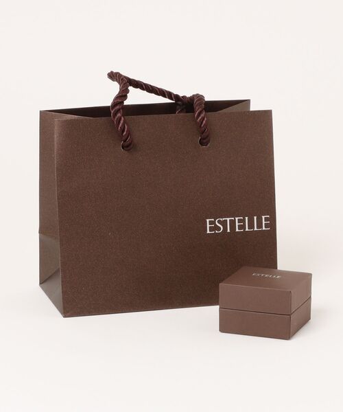 ESTELLE(エステール)の「K10 ピンクゴールド ハート ピアス ESTELLE/エステール(ピアス(両耳用)・レディース・ピンクゴールド・-)」の7枚目の写真
