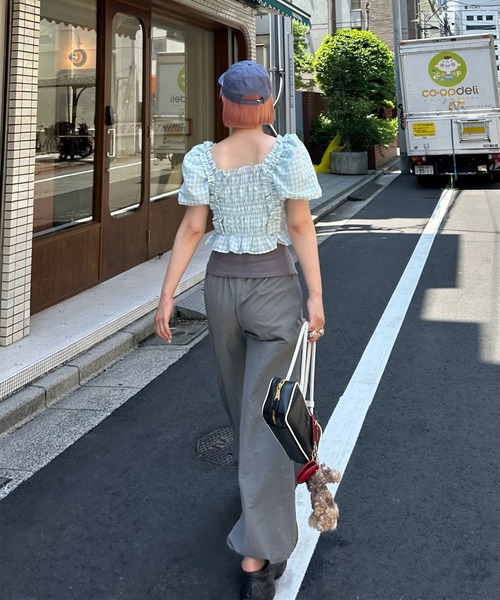 Alley Tokyo(アリートーキョー)の「コルセットパラシュートパンツ(その他パンツ・レディース・グレー/レッド/カーキ/ピンク/ブラック/ブラウン・FREE)」の22枚目の写真