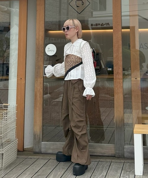コルセットパラシュートパンツ（その他パンツ）｜Alley Tokyo（アリー