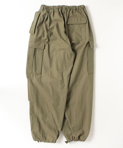 DOUBLE STANDARD CLOTHING（ダブルスタンダードクロージング）の「ミリタリーポプリン カーゴパンツ（カーゴパンツ・レディース・カーキ・38/36）」の16枚目の写真
