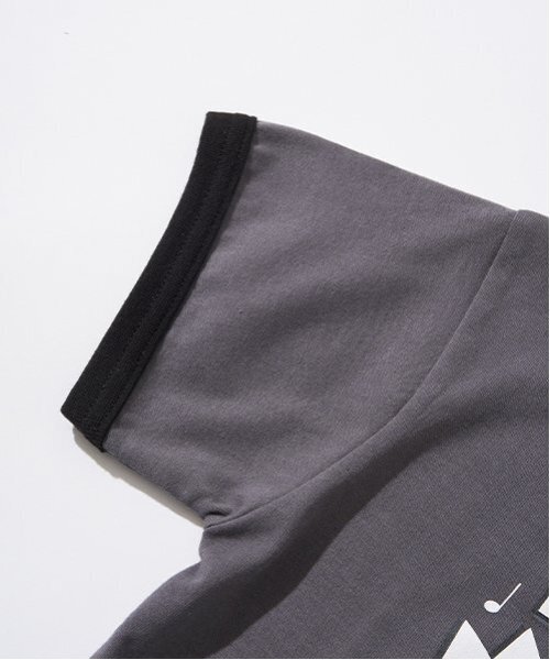 b・ROOM（ビールーム）の「【Disney】【カイテキ天竺】アソートプリントリンガーTシャツ（Tシャツ/カットソー・キッズ・オフホワイト/ブルーグレー/チャコール・120cm/130cm/110cm/150cm/140cm/100cm）」の18枚目の写真