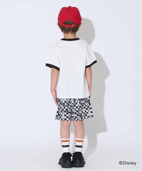 b・ROOM（ビールーム）の「【Disney】【カイテキ天竺】アソートプリントリンガーTシャツ（Tシャツ/カットソー・キッズ・オフホワイト/ブルーグレー/チャコール・120cm/130cm/110cm/150cm/140cm/100cm）」の13枚目の写真