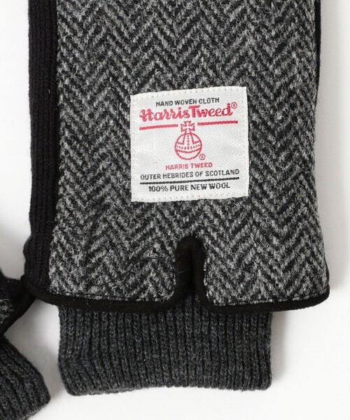 B:MING by BEAMS(ビーミングバイビームス)の「ハリス ツイード グローブ(手袋・メンズ・その他/ブラック/その他1/ネイビー/グレー・ONE SIZE)」の7枚目の写真