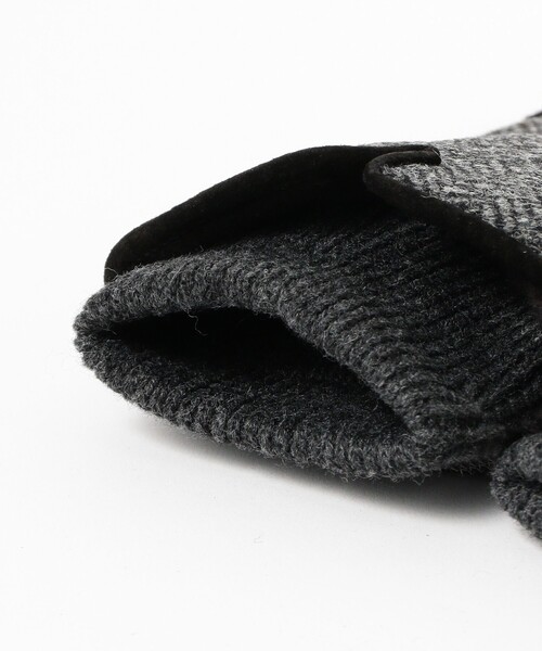 B:MING by BEAMS(ビーミングバイビームス)の「ハリス ツイード グローブ(手袋・メンズ・その他/ブラック/その他1/ネイビー/グレー・ONE SIZE)」の8枚目の写真