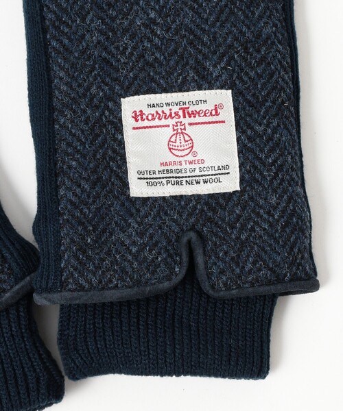 B:MING by BEAMS(ビーミングバイビームス)の「ハリス ツイード グローブ(手袋・メンズ・その他/ブラック/その他1/ネイビー/グレー・ONE SIZE)」の13枚目の写真
