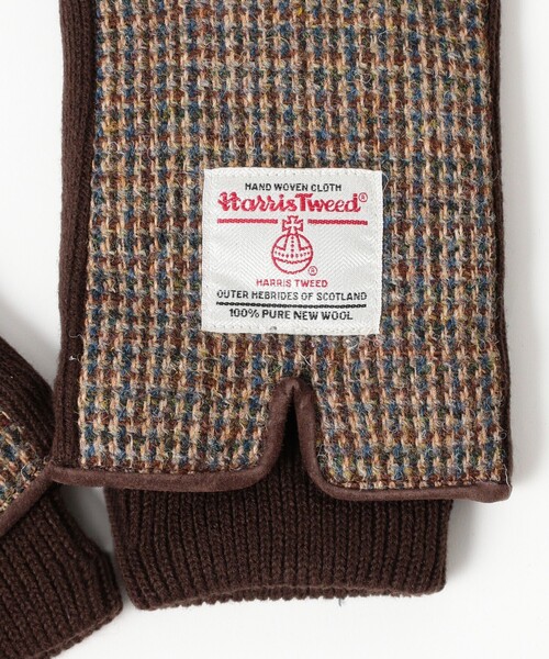 B:MING by BEAMS(ビーミングバイビームス)の「ハリス ツイード グローブ(手袋・メンズ・その他/ブラック/その他1/ネイビー/グレー・ONE SIZE)」の16枚目の写真