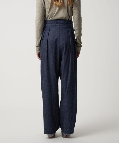 Steven Alan＞ライトオンスデニム クロスオーバー パンツ