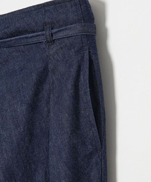 Steven Alan ライトオンス デニム クロスオーバー パンツ M Steven Alan＞ライトオンスデニム クロスオーバー パンツ