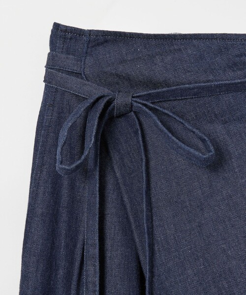 Steven Alan ライトオンス デニム クロスオーバー パンツ M Steven Alan＞ライトオンスデニム クロスオーバー パンツ