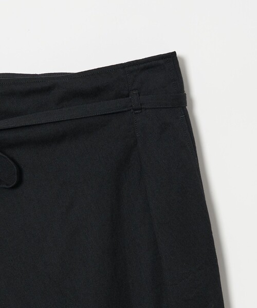 新品　Steven Alan ライトオンスデニムクロスオーバーパンツ　ブラック Steven Alan（スティーブンアラン）の「＜Steven Alan＞ライト
