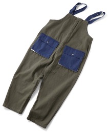 オリーブグリーン サロペット eLur オリーブグリーン サロペット eLur eLur サロペット