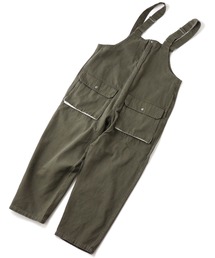 値下げ　WACON フード付きオーバーオール カーキ　オリーブグリーン Gap公式オンラインストア | カーキ オーバーオール