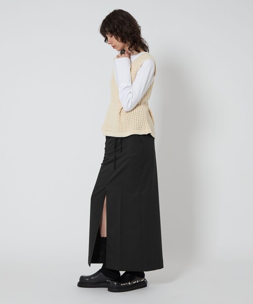 新品UNITED ARROWS <ASTRAET>サテン タイトスカート 5400024S0175_l1_a039.jpg