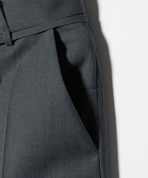 ASTRAET(アストラット)の「<ASTRAET>ウエストドローコード スリット タイトスカート(スカート・レディース・ブラック/グレー系・1/0)」の13枚目の写真