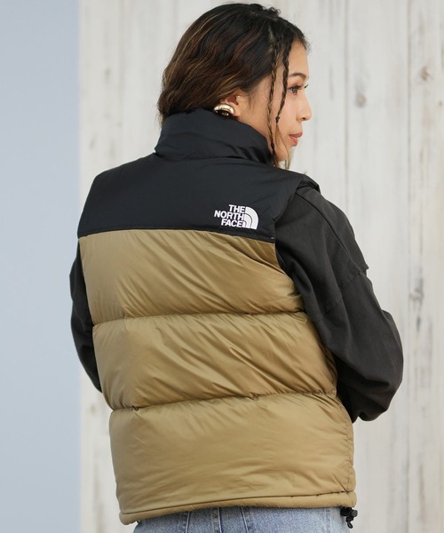 THE NORTH FACE（ザノースフェイス）の「THE NORTH FACE/ザ・ノース・フェイス NUPTSE VEST ダウンベスト ヌプシベスト 撥水 NDW92557（ダウンベスト・レディース・ブラック/ライトカーキ・S/XL/L/M）」の13枚目の写真