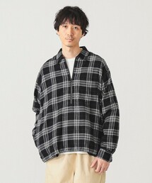 BEAMS（ビームス）の「ワイドフィット チェック プルオーバーシャツ（シャツ/ブラウス）」