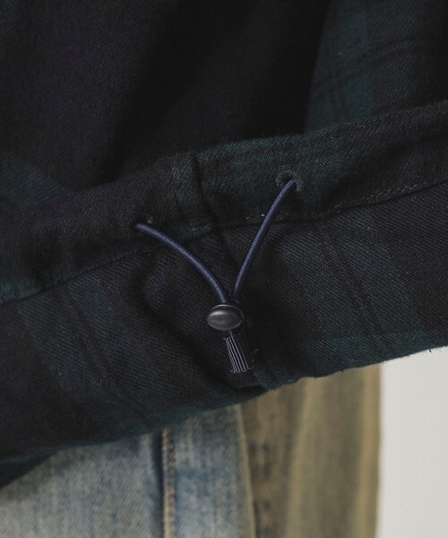 BEAMS（ビームス）の「ワイドフィット チェック プルオーバーシャツ（シャツ/ブラウス・メンズ・グリーン系その他/ブラック系その他・L/XL/S/M）」の21枚目の写真