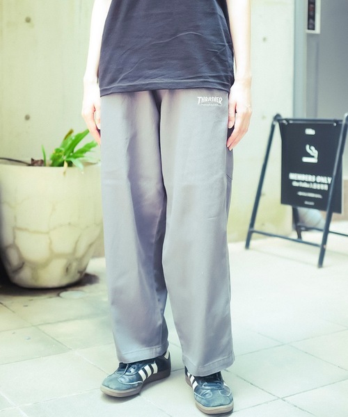 THRASHER(スラッシャー)の「PAINTER PANTS/THRASHERスラッシャーペインターパンツ(その他パンツ・メンズ・ベージュ/グレー/ワンウォッシュ・MEDIUM/LARGE/X-LARGE)」の10枚目の写真