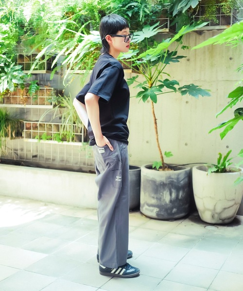 THRASHER(スラッシャー)の「PAINTER PANTS/THRASHERスラッシャーペインターパンツ(その他パンツ・メンズ・ベージュ/グレー/ワンウォッシュ・MEDIUM/LARGE/X-LARGE)」の8枚目の写真