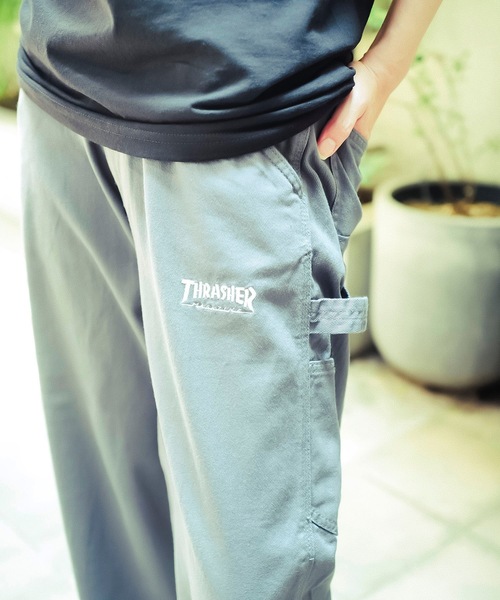 THRASHER(スラッシャー)の「PAINTER PANTS/THRASHERスラッシャーペインターパンツ(その他パンツ・メンズ・ベージュ/グレー/ワンウォッシュ・MEDIUM/LARGE/X-LARGE)」の16枚目の写真