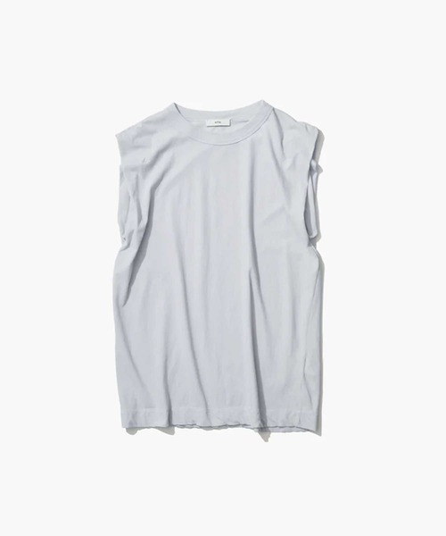 ATON/エイトン】FRESCA SINGLE JERSEY TANK TOP/スリーブレス
