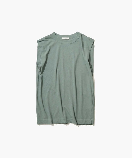 ATON/エイトン FRESCA SINGLE JERSEY TANK TOP ATON/エイトン】FRESCA SINGLE JERSEY TANK TOP/スリーブレス
