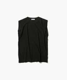 ATON エイトン 無地 Tシャツ カットソー ブラック ATON (エイトン) SUVIN 60/2 PERFECT S/S T-SHIRT（Tシャツ