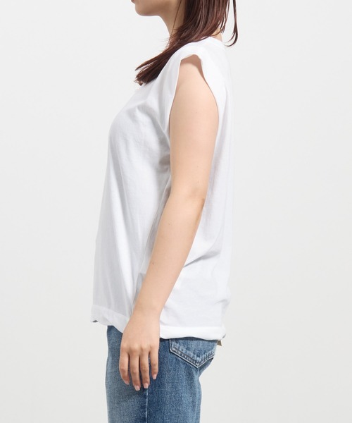 ATON/エイトン】FRESCA SINGLE JERSEY TANK TOP/スリーブレス